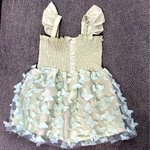 Mint-Sage Green Butterfly Dress!